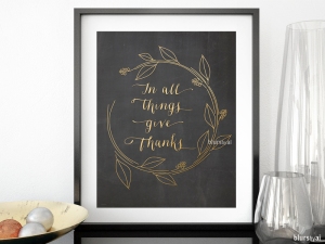 be thankful printable decor